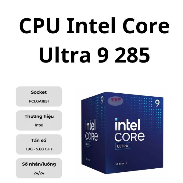 CPU Intel Core Ultra 9 285