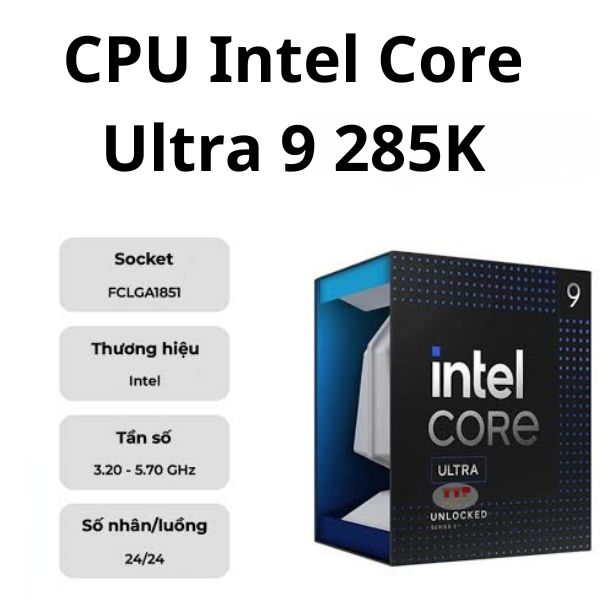 CPU Intel Core Ultra 9 285K