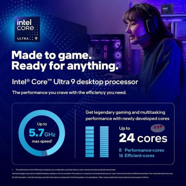 CPU Intel Core Ultra 9 285K