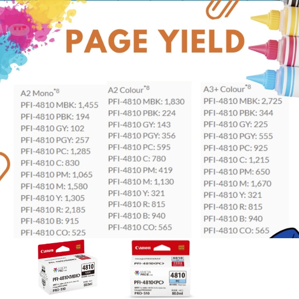 Hộp mực Canon PFI-4810 TTP