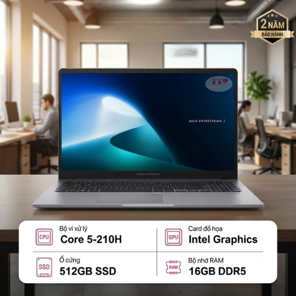 Laptop ASUS ExpertBook P1 P1403CVA-C5H16-50W Core 5 210H