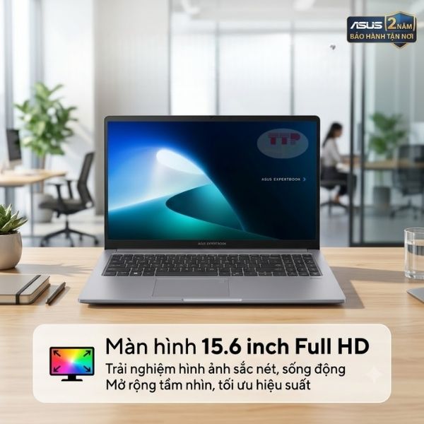 Laptop ASUS ExpertBook P1 P1503CVA-C5H16-50W Core 5 210H