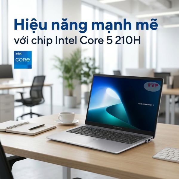 Laptop ASUS ExpertBook P1 P1503CVAY-508D4256-50W Core 5 210H