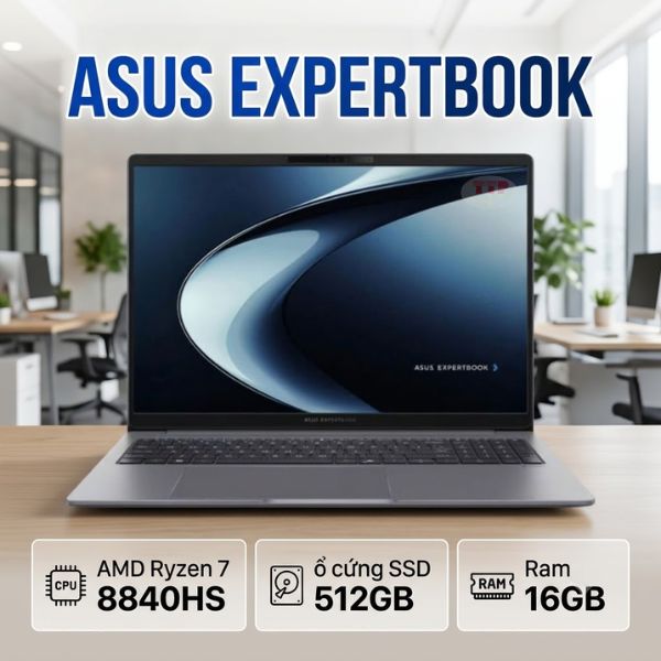 Laptop ASUS ExpertBook P3 PM3606CHA-MB0082W Ryzen 7 8840HS