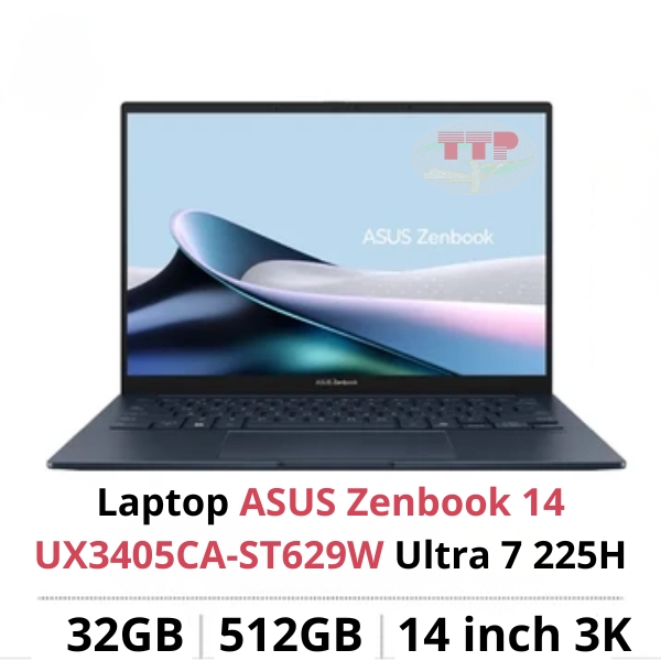 Laptop ASUS Zenbook 14 UX3405CA-ST629W Ultra 7 225H