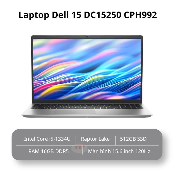 Laptop Dell 15 DC15250 CPH992 Core i5-1334U