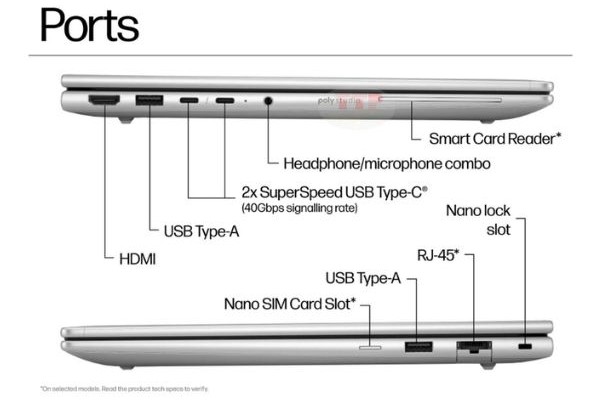Laptop HP EliteBook 6 G1i 14 inch BQ9M9PT Ultra 5 225H