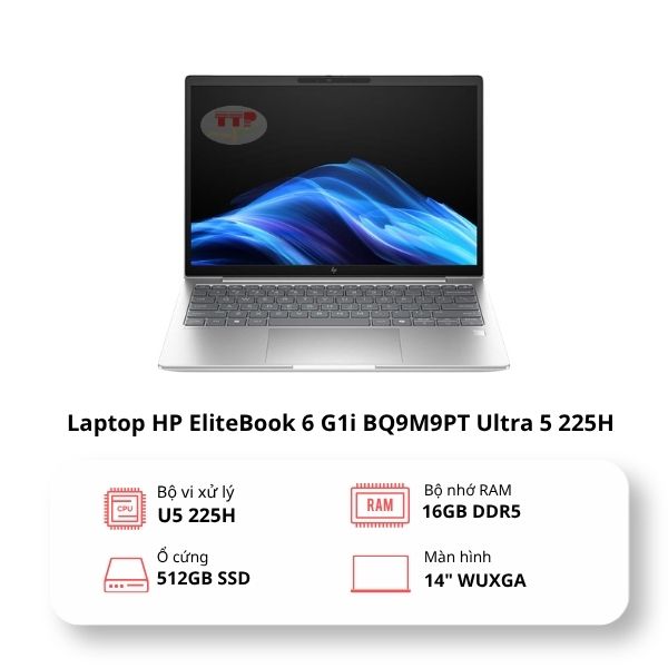 Laptop HP EliteBook 6 G1i 14 inch BQ9M9PT Ultra 5 225H