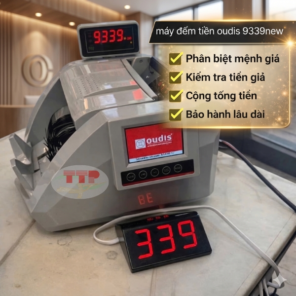 Máy đếm tiền OUDIS 9339 NEW