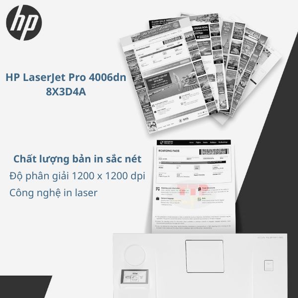 Máy in HP LaserJet Pro 4006dn 8X3D4A