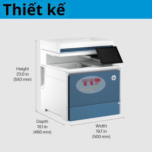 Máy in màu HP Color LaserJet Enterprise MFP 5800DN 6QN29A