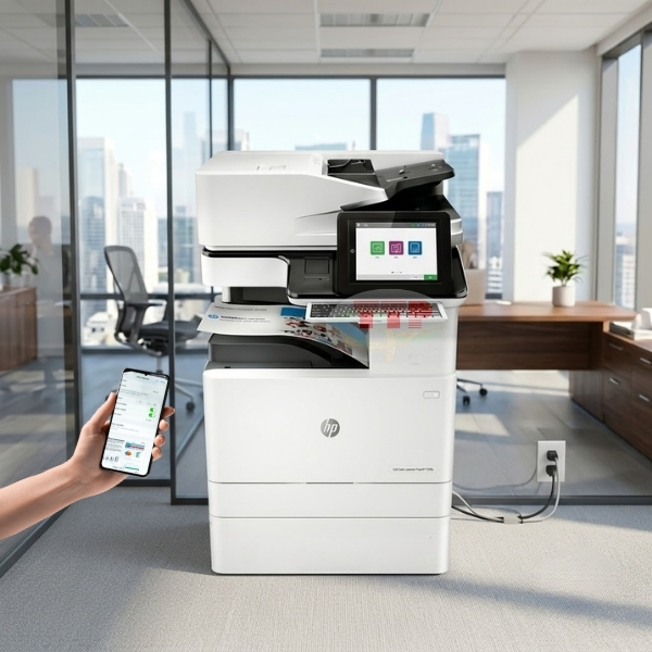 Máy in màu HP Color LaserJet Managed MFP E78228DN 8GS37A