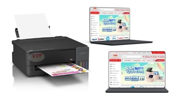Máy in phun màu Epson Ecotank L1310