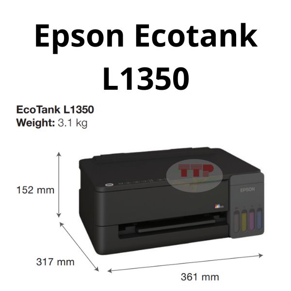 Máy in phun màu Epson Ecotank L1350
