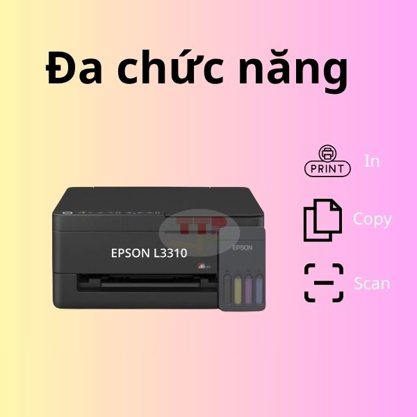 Máy in phun màu Epson Ecotank L3310