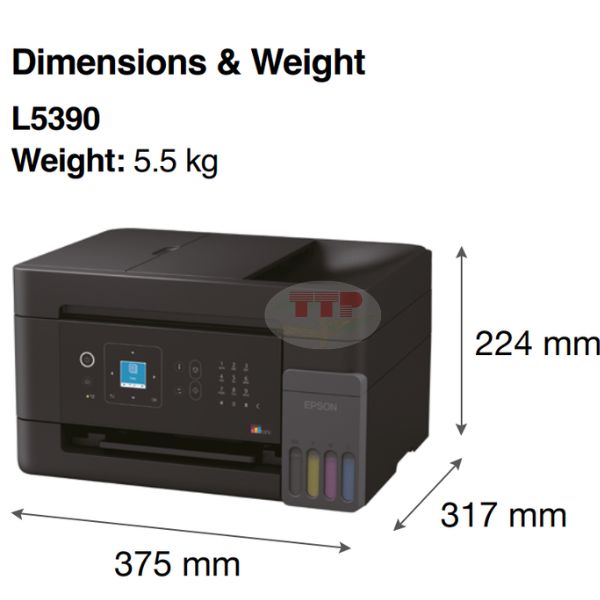 máy in phun màu Epson Ecotank L5390