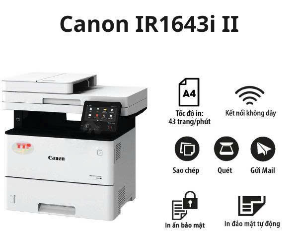 Máy photocopy Canon IR1643i II