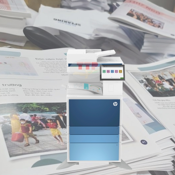 Máy photocopy HP Color LaserJet Managed MFP E786DN 5QJ90A