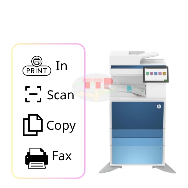 Máy photocopy HP Color LaserJet Managed MFP E786DN 5QJ90A