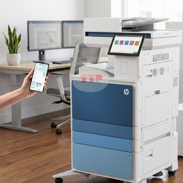 Máy photocopy HP Color LaserJet Managed MFP E786DN 5QJ90A