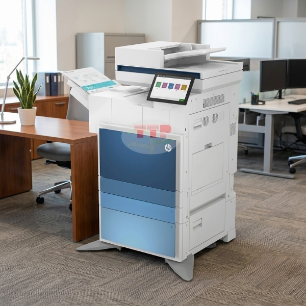 Máy photocopy HP Color LaserJet Managed MFP E786DN 5QJ90A