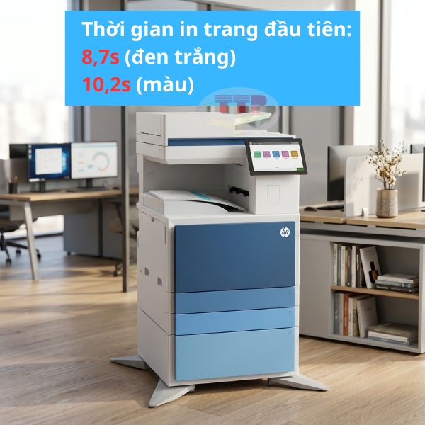 Máy photocopy HP Color LaserJet Managed MFP E786DN 5QJ90A