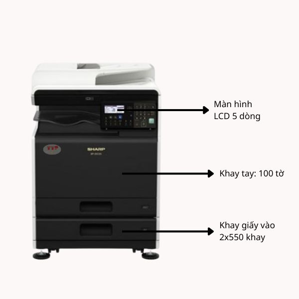Máy photocopy Sharp BP-20M31