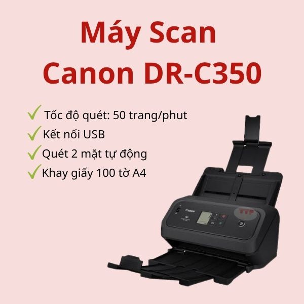 máy scan Canon DR-C350