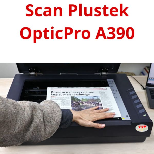 Máy Scan Plustek OpticPro A390
