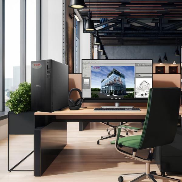 Máy tính bộ Dell Tower ECT1250 71092470 i3-14100