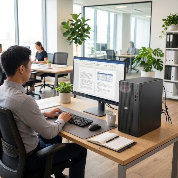 Máy tính bộ Dell Tower ECT1250 TFPC84 i5-14400