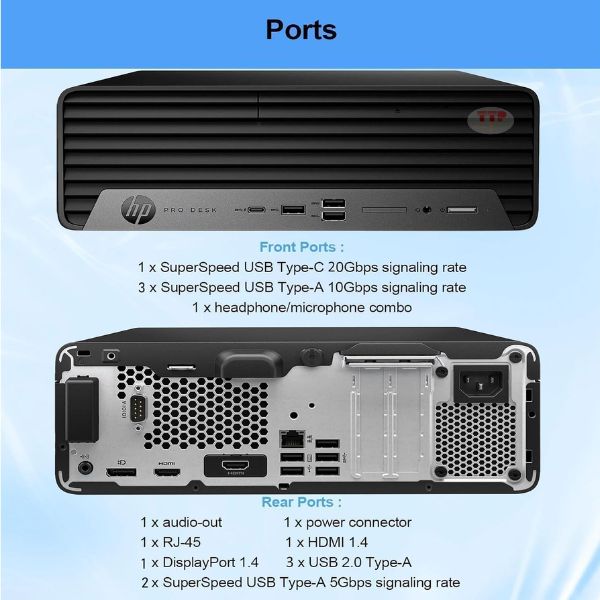 Máy tính bộ HP Pro SFF 400 G9 C46D3AT i7-14700