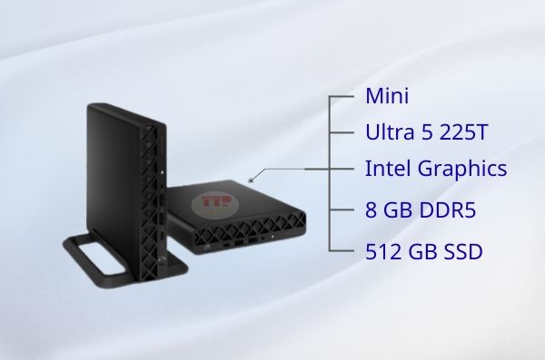 Máy tính bộ HP ProDesk 4 Mini G1i C3TW6PT Ultra 5-225T