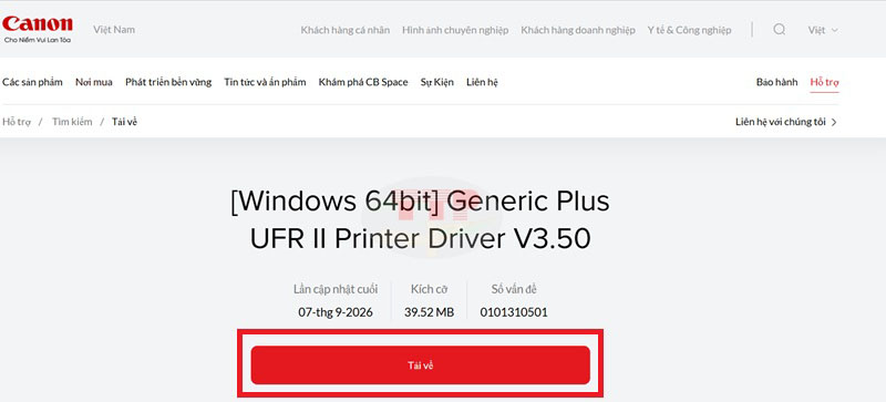 Tải Driver Canon MF289dw