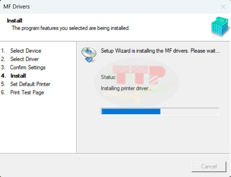 cài đặt driver Canon MF272Dw