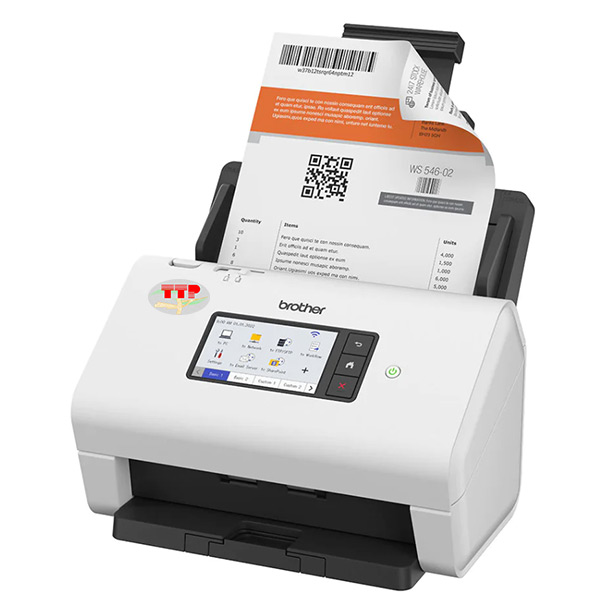 máy scan Brother ADS-4900W khi sử dụng