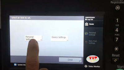 Kết nối WiFi Canon IR2625i