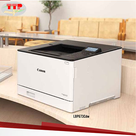 Máy in Canon LBP673Cdw TTP khi sử dụng