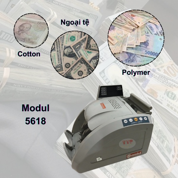 Máy đếm tiền Modul 5618
