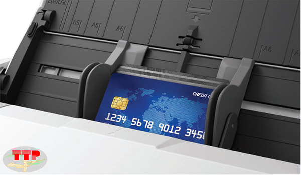 Epson Ds-770II scan Card Visit