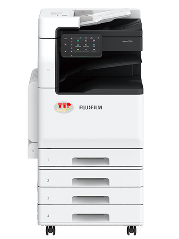 Máy photocopy FujiFilm 3060 khi lắp 4 khay giấy tự động