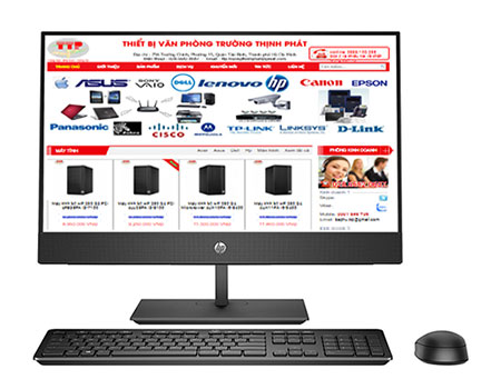 Máy tính bộ HP ProOne 400 G4 5CP44PA I5-8500T