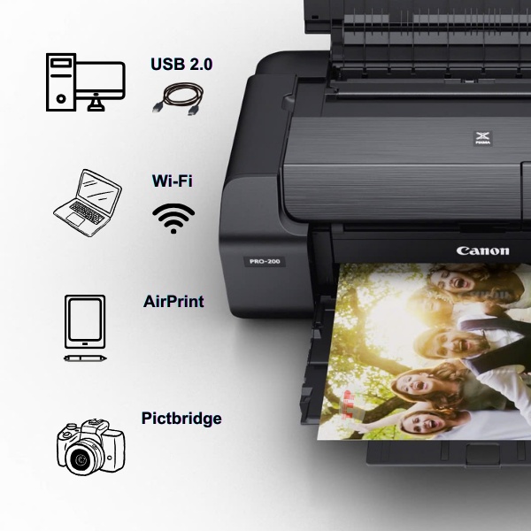 Máy in phun màu Canon Pixma PRO 200