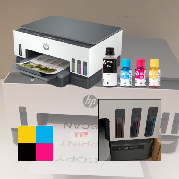 Máy in phun màu HP Smart Tank 720 6UU46A