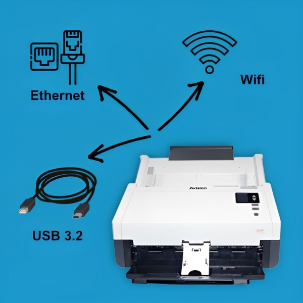 Máy Scan Avision AD345GWN