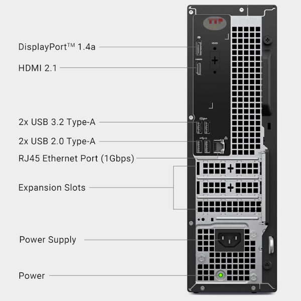 Máy tính bộ Dell Slim ECS1250 71066641 TTP