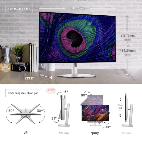 Màn hình Dell U3223QE TTP