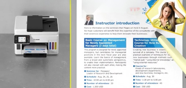 Máy in Canon MAXIFY GX6070 TTP