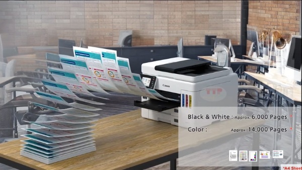 Máy in Canon MAXIFY GX7070 TTP