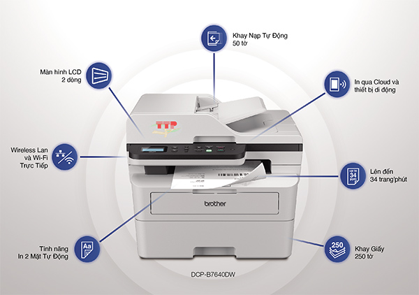Máy in đa chức năng Brother DCP-B7640DW